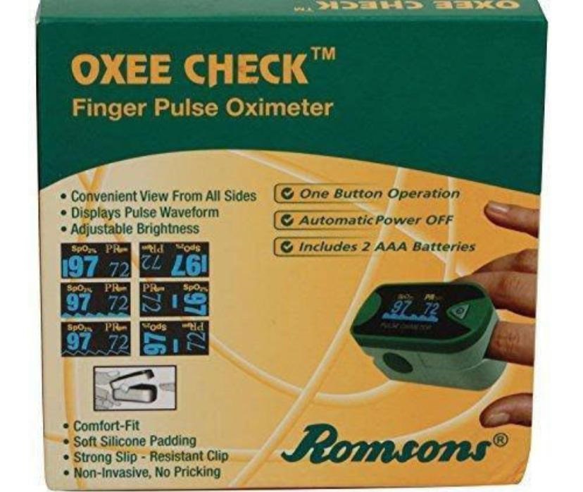 OXCEE CHECK Finger Pulse Oximeter Romson