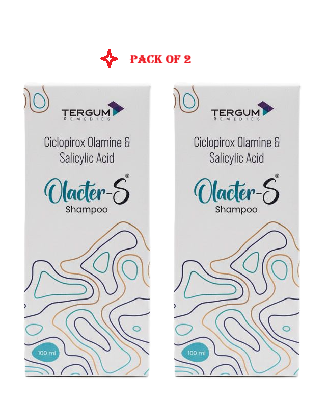 Olacter s shampoo 100ml pack of 2