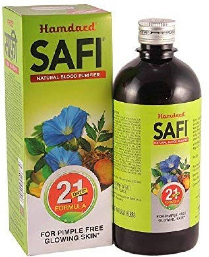 Hamdard Safi Natural For Pimple Free Glowing Skin  100 ml PACK OF 5