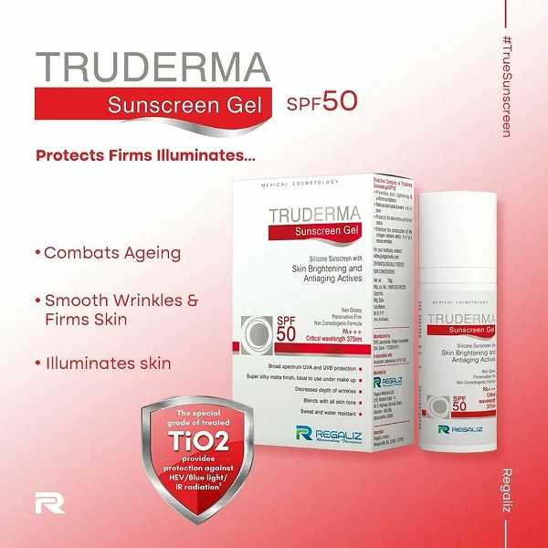 Truderma Spf 50 Sunscreen Gel 50gm