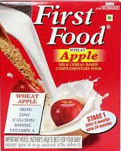 First Food Wheat Apple Stage 1 Refill 300g