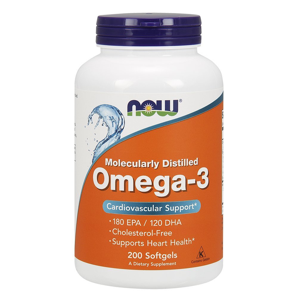 Now Foods Omega3 Cardiovascular Support 200 Softgels