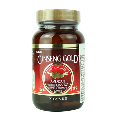 GNC American Ginseng 500 mg 90 Capsules