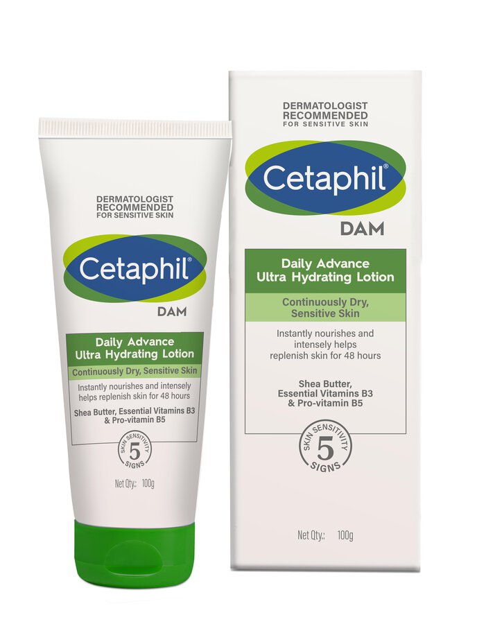 Cetaphil Dam Daily Advance Lotion 100gm 