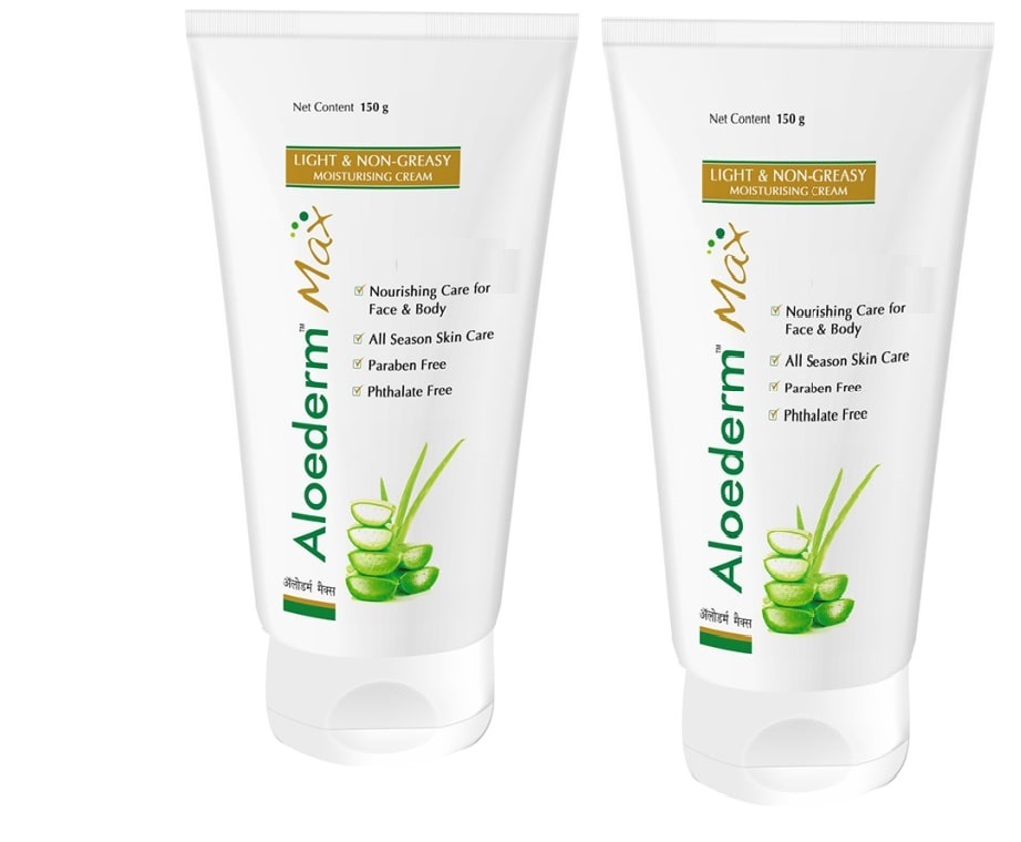 Aloederm Max Moisturising Cream 150g  Pack Of 2