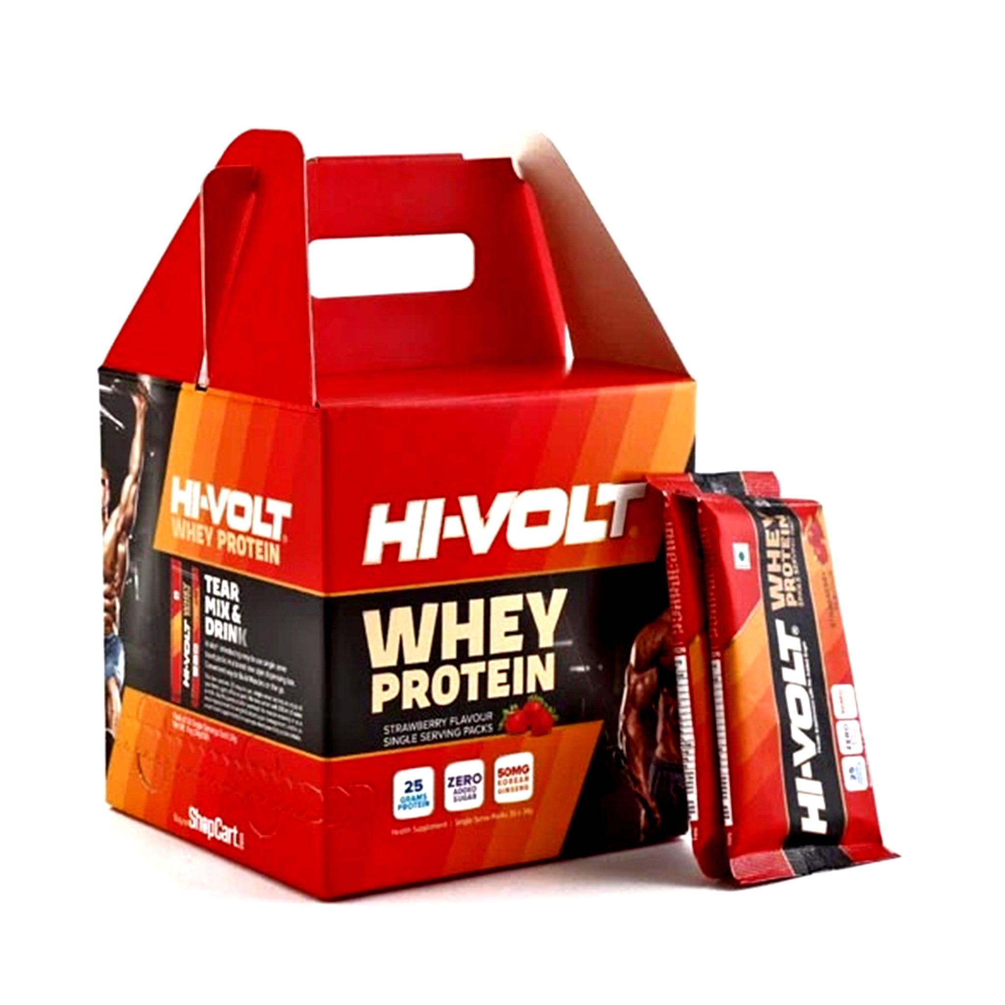 Buy Whey Protein Strawberry 1 kg Online HealthurWealth