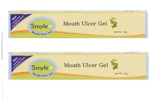 Smyle Mouth Ulcer Gel 10gm PACK OF 2