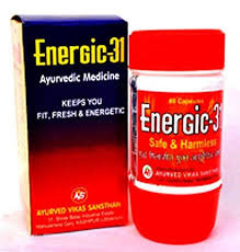 Energic31 Ayurvedic Medicine 80  capsules