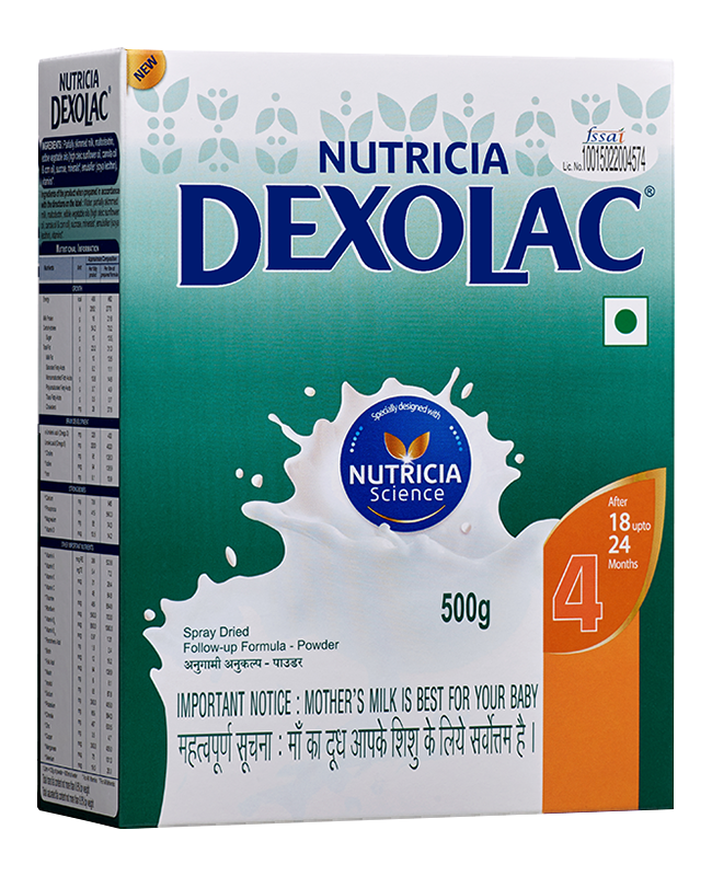 Dexolac 4 FollowUp formula  400 g pack of 2