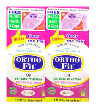 Ortho Fit Oil 70ml Pack Of 2