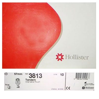 Hollister  57mm REF3813 Tandem Drainable Pouch 10