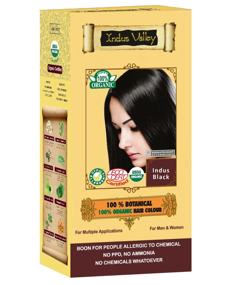 Indus Valley Organic Indus black hair color