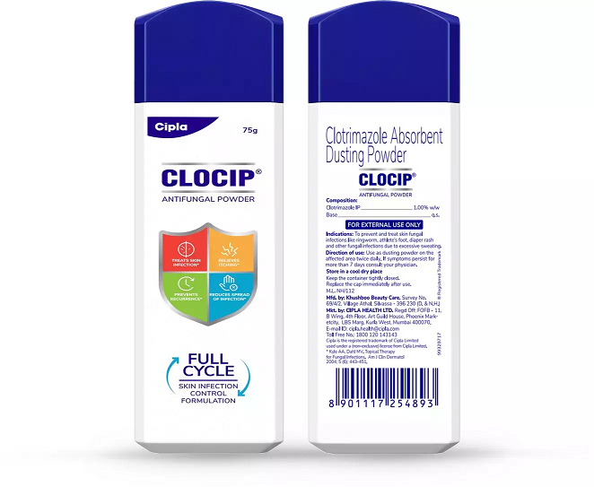 Clocip Powder 100gm Pack Of 2