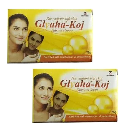 Glyaha-Koj Fairness Soap 75gm Pack Of 2