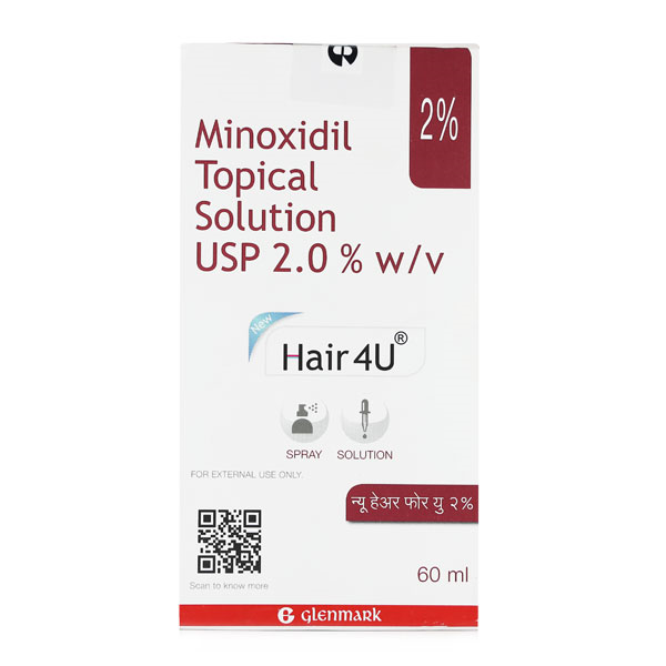 Hair 4U 2% Solution 60ml