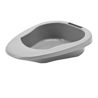 Bed Pan Graphite Plastic