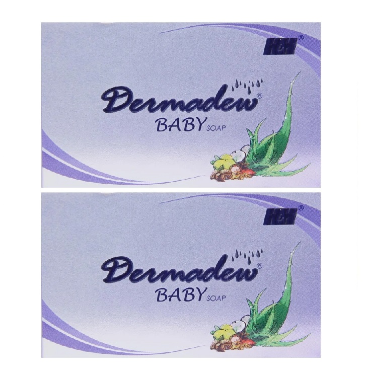 Dermadew Baby Soap 75gm Pack Of 2