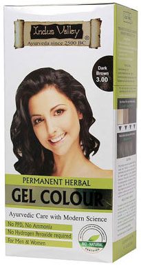 Buy Indus Valley Permanent Herbal Hair Colour- Dark Brown Kit Online - HealthurWealth Buy Indus Valley Permanent Herbal Hair Colour- Dark Brown Kit Online - HealthurWealth