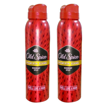Old Spice Danger Zone Deodorant Spray 150 ml Pack Of 2