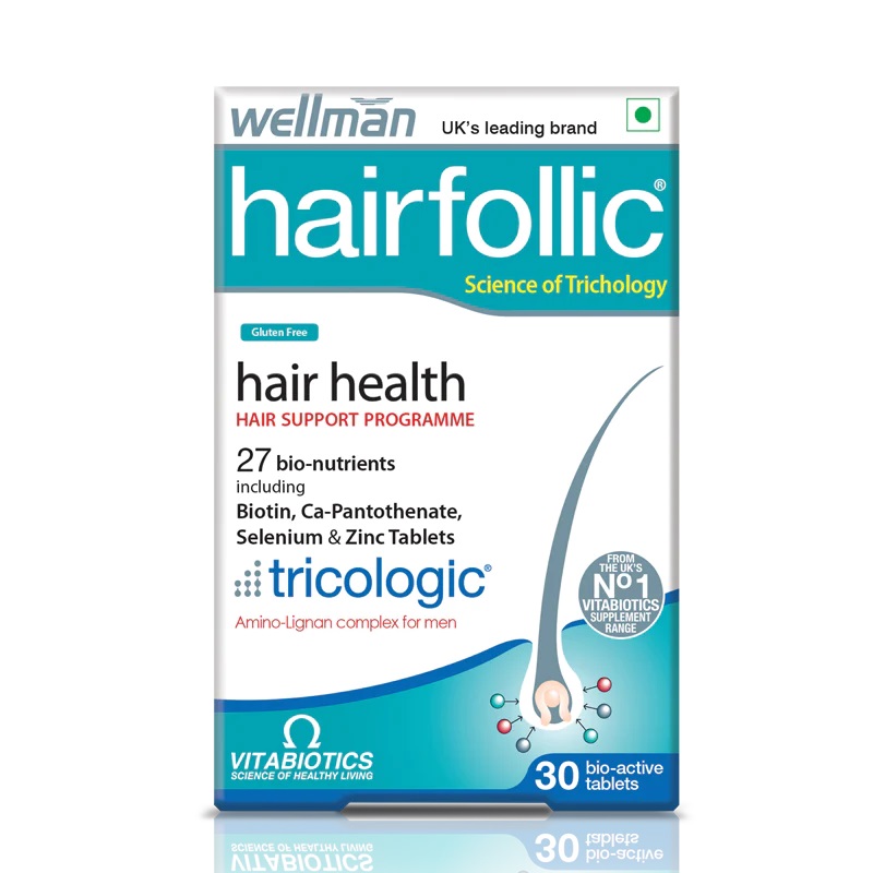 Wellman Hairfollic 30 Tablets
