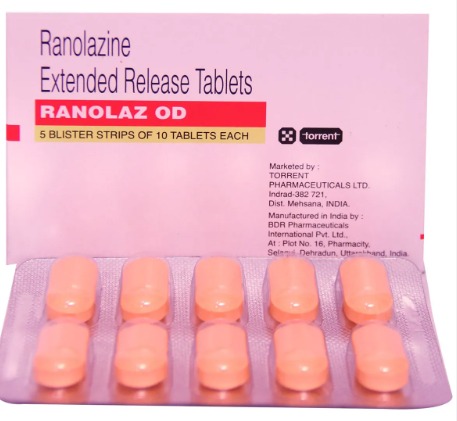 Ranolaz OD Tablet ER,10's packof 1