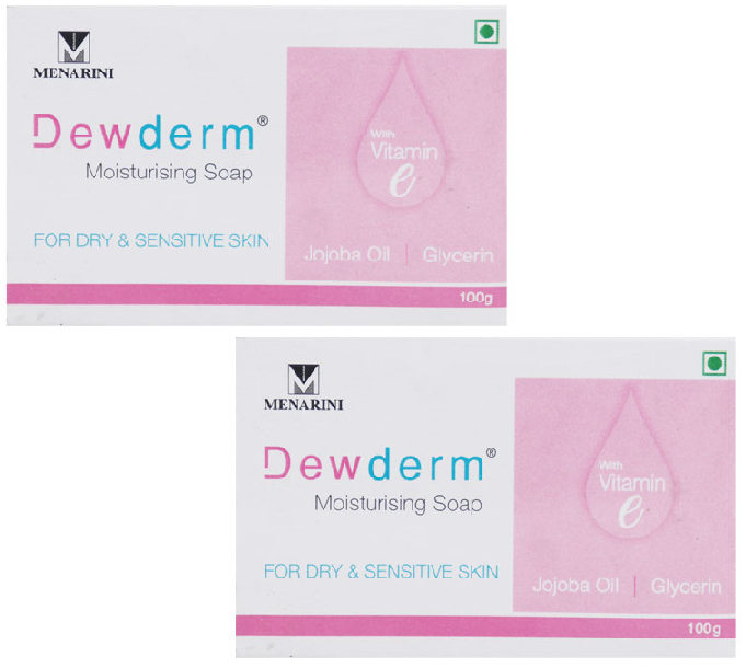 Dewderm Soap 100gm Pack Of 2