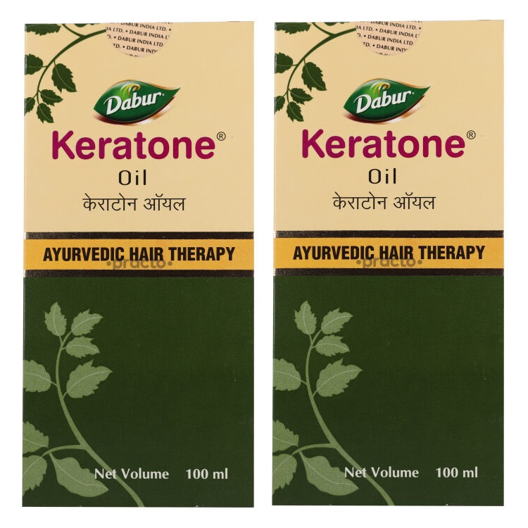 Dabur keratone oil 100ml pack of 2