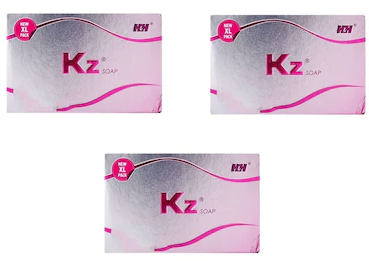 KZ SOAP  125 G PACK OF 3