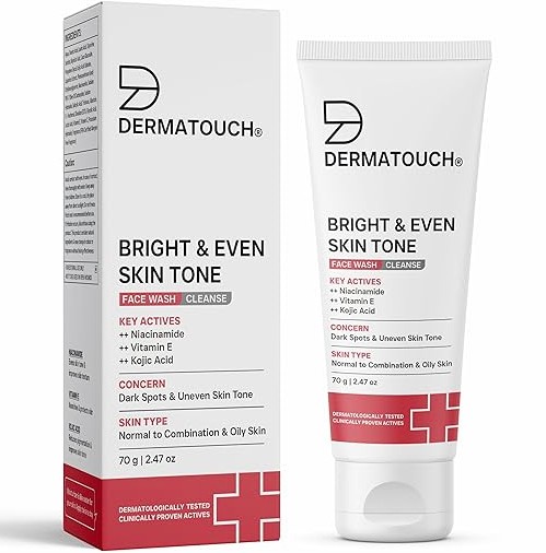 DERMATOUCH Bright and Even Tone Face Wash , 70g