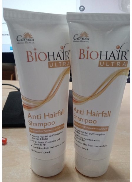 Biohair Ultra Shampoo 100ml Pack Of 2