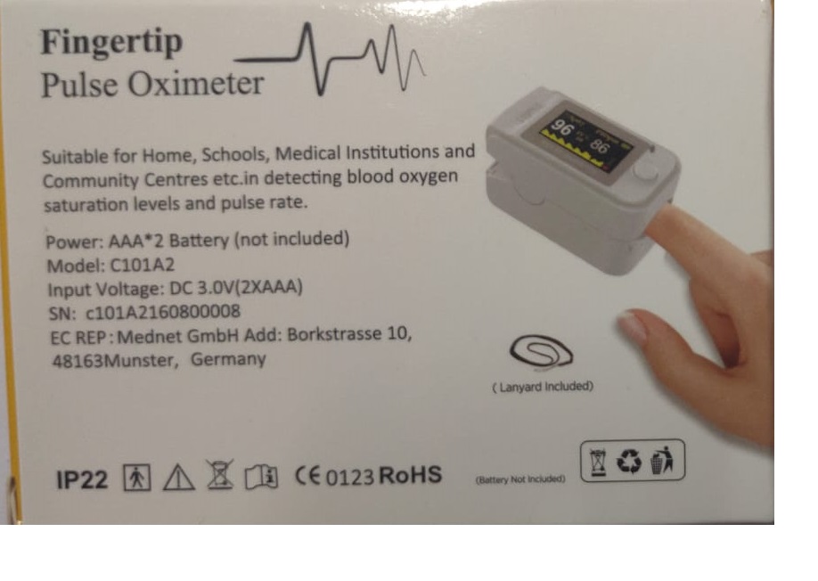 FINGERTIP PULSE OXIMETER 