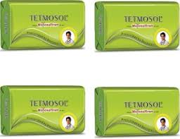 Tetmosol Soap, 75 gm pack of 4