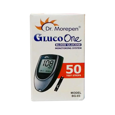 Dr Morepen For BG03 Gluco One 50 Test Strips