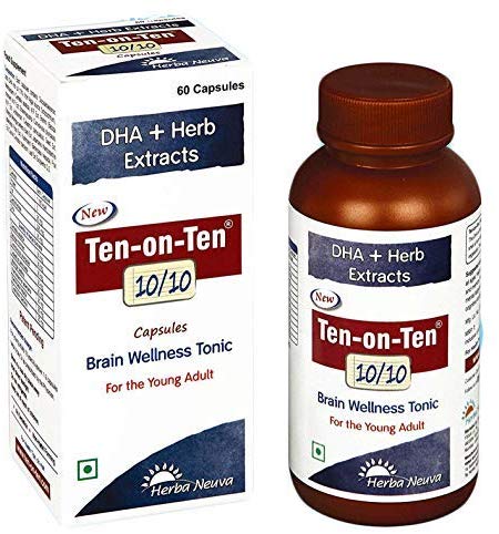 Ten on Ten Brain Wellness  60 capsules