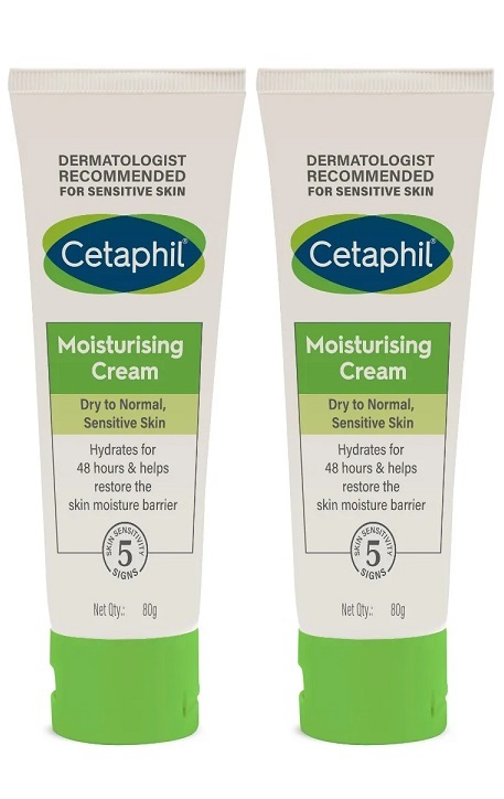 Cetaphil Moisturising Cream 80gm Pack Of 2