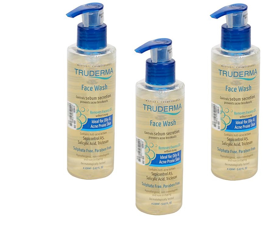 Truderma Face Wash 150ml Pack Of 3