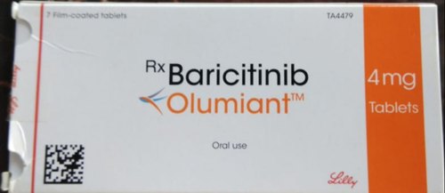 Baricitinib Olumiant-4mg-strip-of-7-tablets