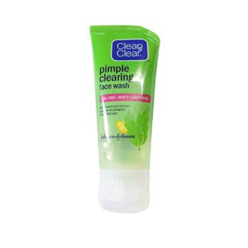 Buy Clean Clear Pimple Clearing Face Wash 40g Online HealthurWealth