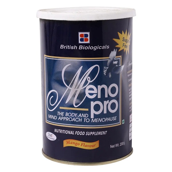 Menopro Mango Flavour Powder 200gm Tin