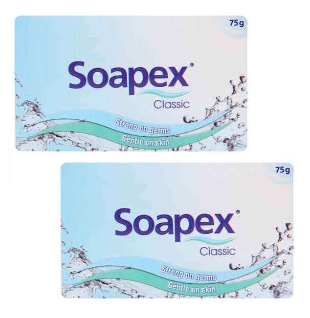 Soapex Bar 75gm Pack Of 2