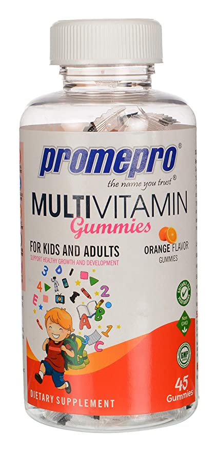 Promepro Multivitamin Gummies - Orange Flavor, 45 Gummies
