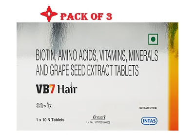 VB7 Hair Tablet pack of 3