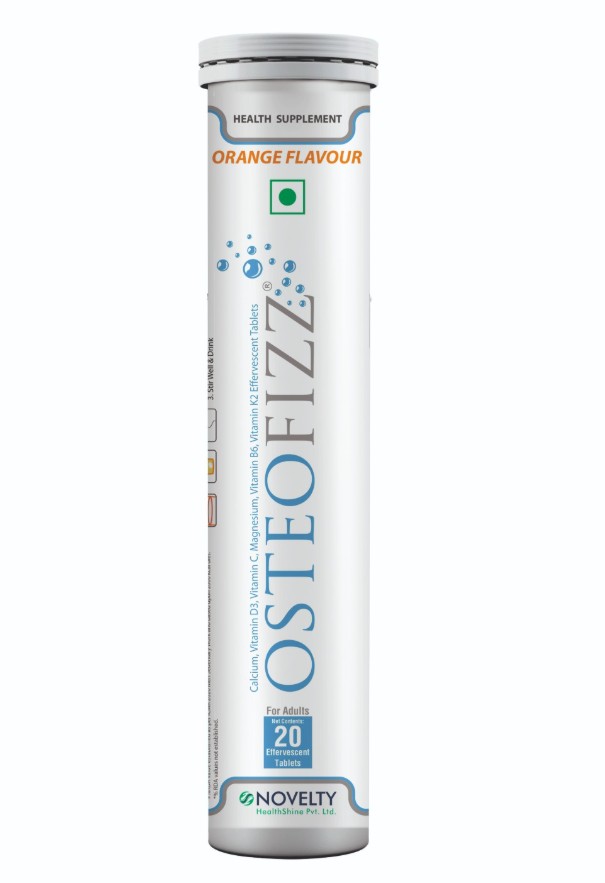 Osteofizz Orange Flavour Effervescent Tablet 20's