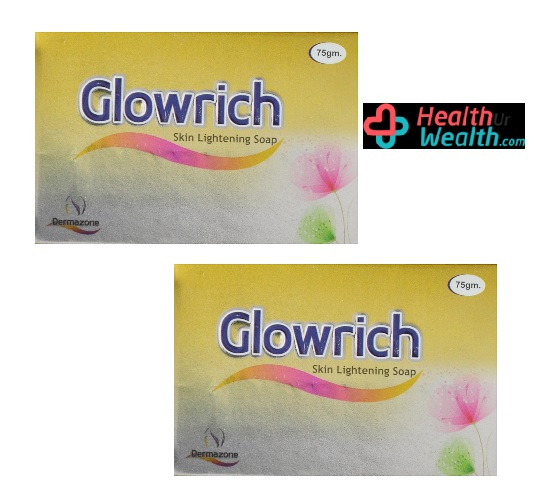 Glowrich Skin Lightening Soap 75gm Pack Of 2