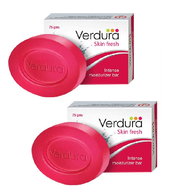 Verdura Skin Fresh Bathing Bar 75gm Pack Of 2
