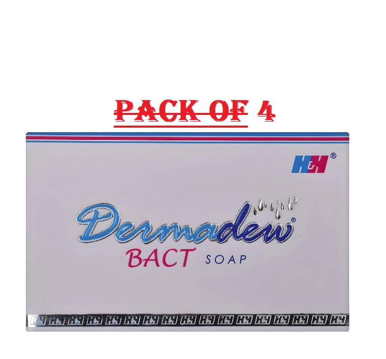 Dermadew Bact Soap 75gm Pack Of 4