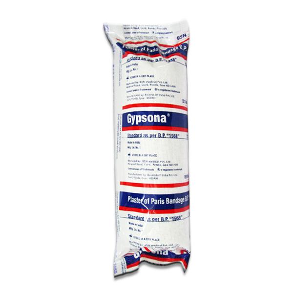 Gypsona Plaster of Paris Bandage 10cm pack of 5
