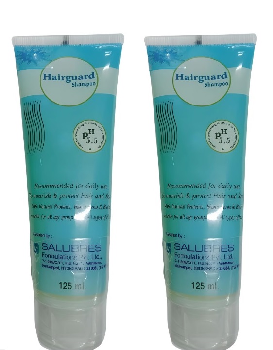 Hairguard New PH 5.5 Shampoo 125ml Pack Of 2