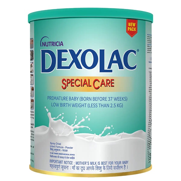 Dexolac Special Care Infant Formula Powder for Premature Baby (Born Before 37 Weeks) 400gm Tin