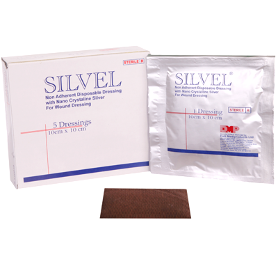 Silvel 1 Dressing 10cm x 10cm